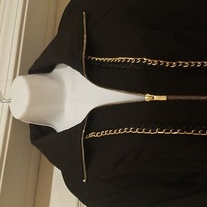 NWT Vintage Jana Kos Y2K Black Women's Short Jacket - Size Large